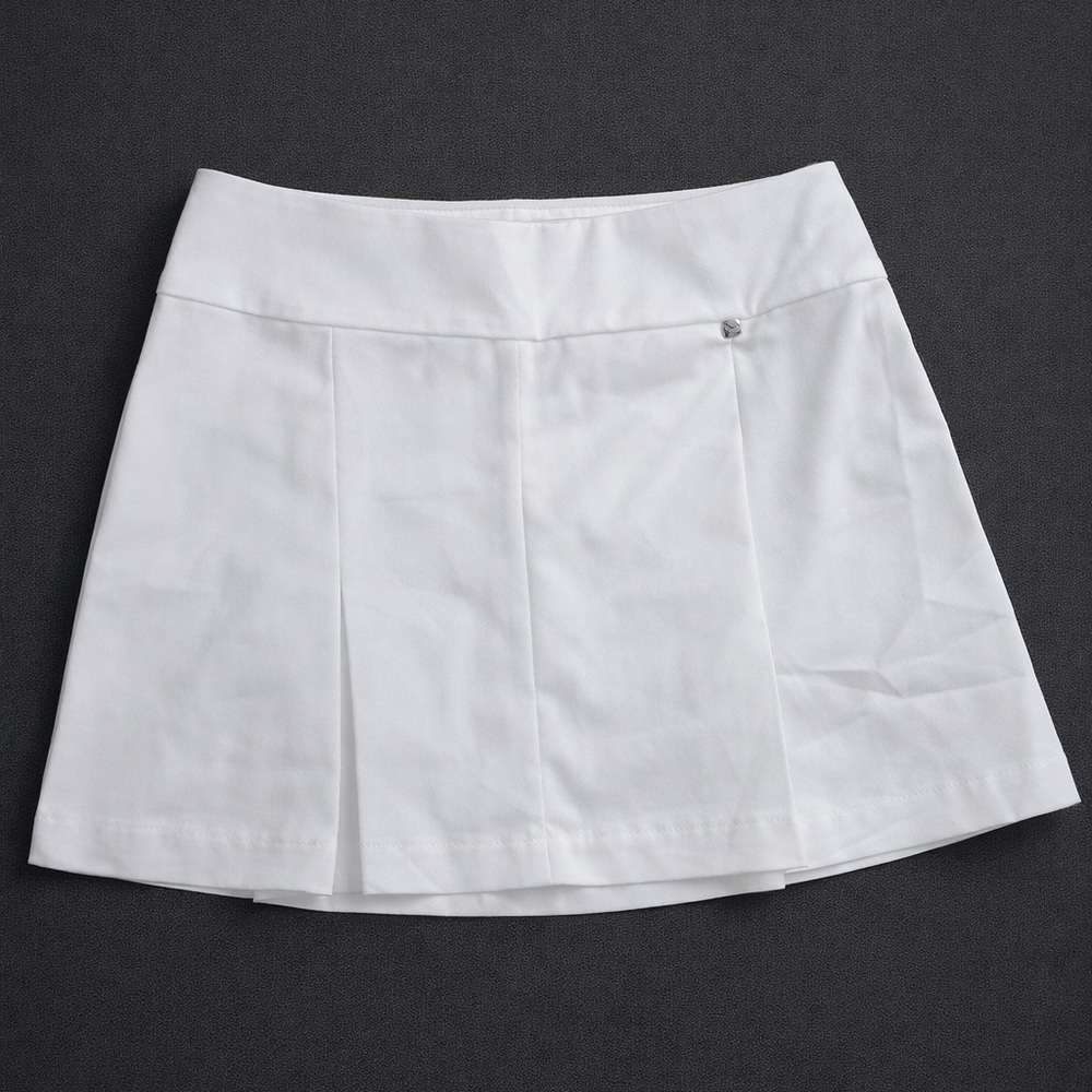 White Mini Y2K Low rise Skirt NWOT coquette summer athletic